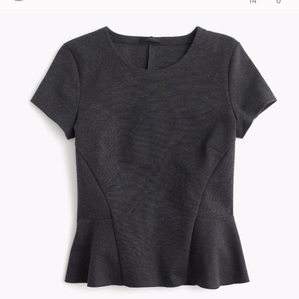 J. Crew Peplum Shirt